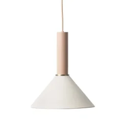 Abat-Jour Cone - Gris Clair