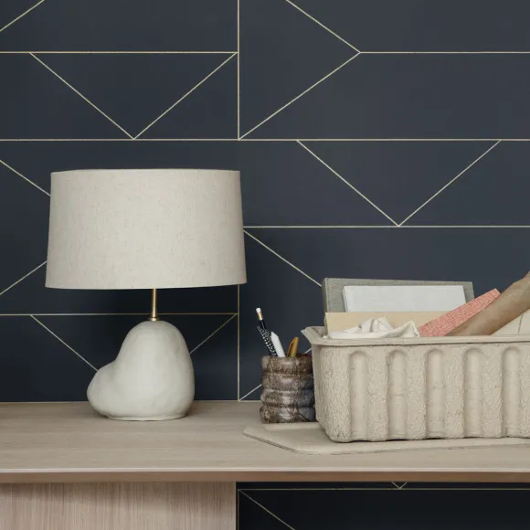 Abat-Jour Eclipse H 18,5 Cm - Naturel