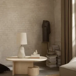 Abat-Jour Eclipse H 28,5 Cm - Naturel