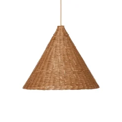 Abat-Jour Suspension Dou Rotin - O 45 Cm - Naturel