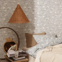 Abat-Jour Suspension Dou Rotin - O 45 Cm - Naturel