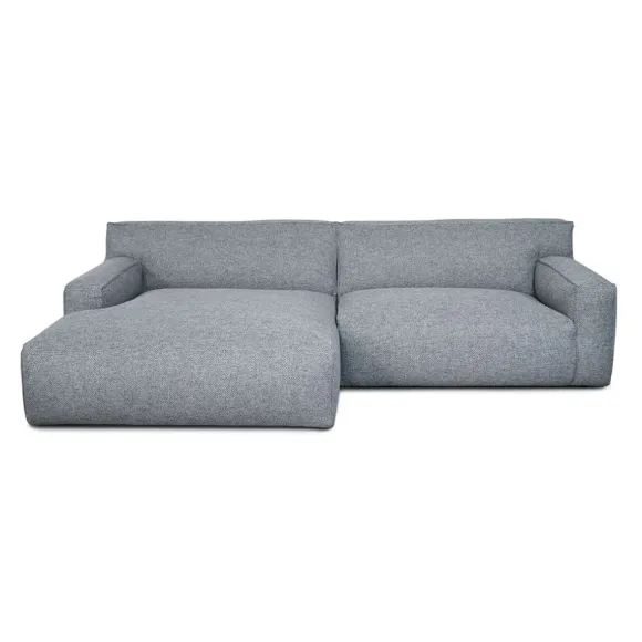 Accoudoir Gauche Clay - 1,5 Places - Polvere 90 Gris