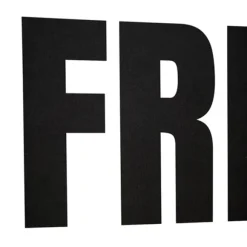 Affiche I Love You In French - 50 X 70 Cm - Black