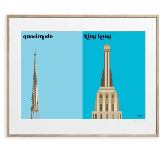 Affiche La Creature By Vahram Muratyan - 40 X 50 Cm