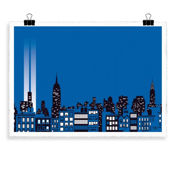 Affiche La Skyline By Vahram Muratyan - 40 X 50 Cm