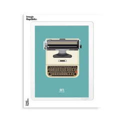 Affiche Le Duo Dactylo 1 - 30 X 40 Cm