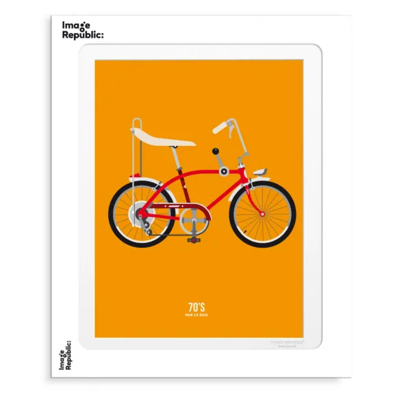 Affiche Le Duo 70'S Fast Back - 30 X 40 Cm