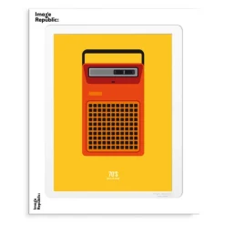 Affiche Le Duo 70'S Tape Recorder - 40 X 50 Cm