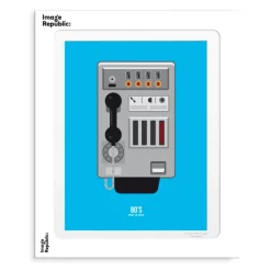 Affiche Le Duo 80'S Taxiphone - 40 X 50 Cm