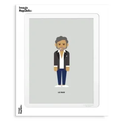 Affiche Le Duo Solo 60 - 56 X 76 Cm