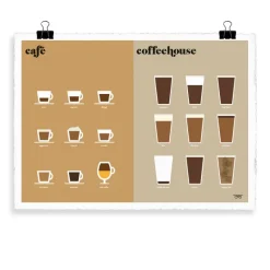 Affiche Les Goats By Vahram Muratyan - 40 X 50 Cm