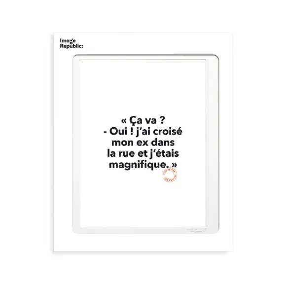 Affiche Loic Prigent Ca Va ? Oui ! - 30 X 40 Cm