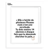 Affiche Loic Prigent Elle A Herite De - 30 X 40 Cm