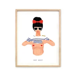 Affiche Sexy Girl - 29,7 X 39,7 Cm