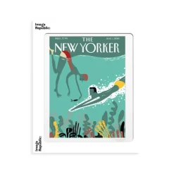 Affiche The Newyorker 160 Viva Beneath The Waves - 30 X 40 Cm