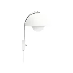 Applique Murale Flowerpot Vp8 H 35,5Cm - Blanc Mat