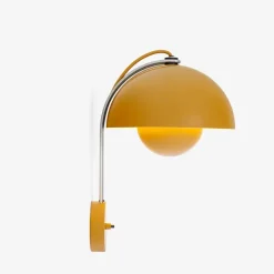 Applique Murale Flowerpot Vp8 H 35,5Cm - Moutarde