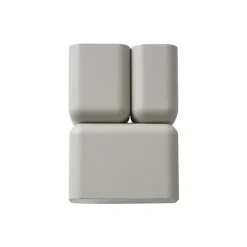 Applique Murale Tabata Ln10 H 21Cm - Gris Soie