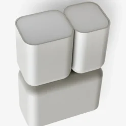 Applique Murale Tabata Ln10 H 21Cm - Gris Soie