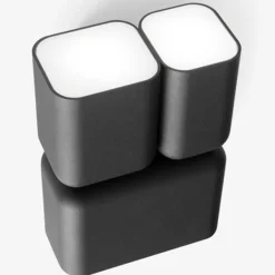 Applique Murale Tabata Ln10 H 21Cm - Noir