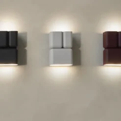 Applique Murale Tabata Ln10 H 21Cm - Noir