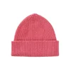 Bonnet En Laine Melangee - Fuchsia