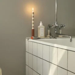 Bougeoir Tube - O 5,5 X H 10 Cm