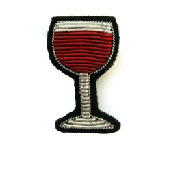Broche Verre De Vin