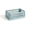 Caisse Crate S - Bleu Dusty