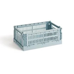 Caisse Crate S - Bleu Dusty