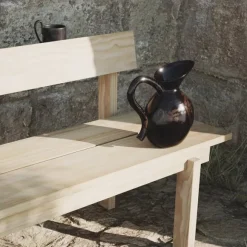 Carafe Verso En Gres - Noir/Brun