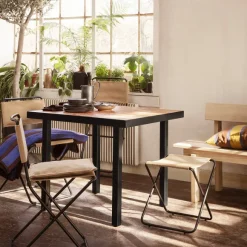 Chaise Dining Desert - Sable/Noir