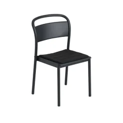 Chaise Linear Steel Black