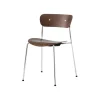 Chaise Pavilion Av1 Noyer/Chrome