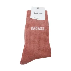 Chaussettes Badass 36/40 - Rouge Chine