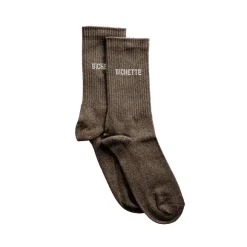 Chaussettes Paillettes Bichette 36/40 - Marron