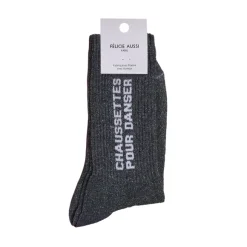 Chaussettes Pour Danser Paillettes 36/40 - Anthracite