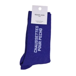 Chaussettes Pour Pecho Paillettes 36/40 - Bleu