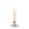 Cheminee / Feu De Table Spin 90 - O 19 X 40,5 Cm - Argent