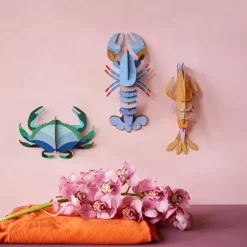 Décoration Murale Crabe - Aigue-Marine