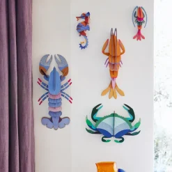 Décoration Murale Crabe - Aigue-Marine