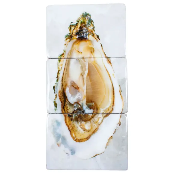 Décoration Murale Huitres - 29 X 60 Cm