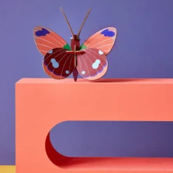 Décoration Murale Papillon Delias En Carton Recycle