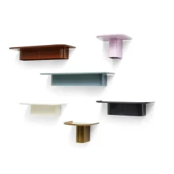 Etagere Murale Korpus - L 35 X P 29 X H 21,5 Cm - Bleu Nuit