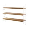 Etagere String Pocket - Chene & Blanc
