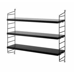 Etagere String Pocket - Noir
