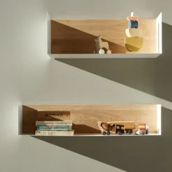 Etagere U En Chene - 70 X 15 Cm