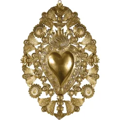 Exvoto Coeur Majestic Or