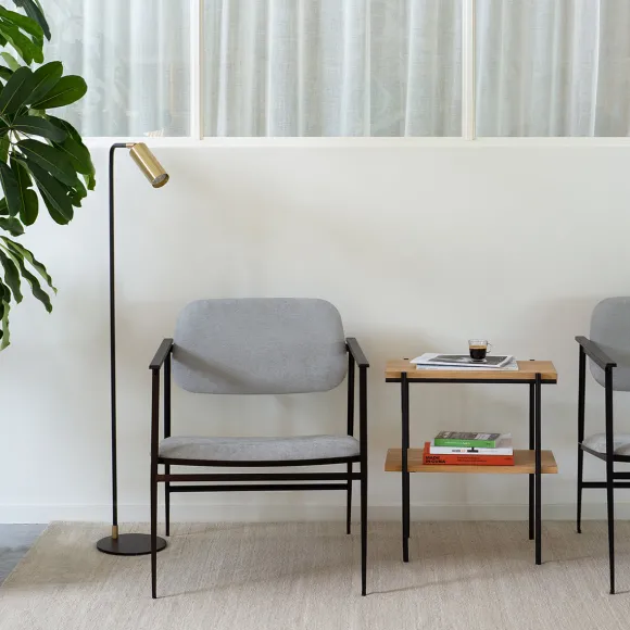 Fauteuil Dc Gris Clair