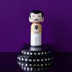 Figurine En Bois - Kokeshi Sketch.Inc - Freddie - 14.5 Cm